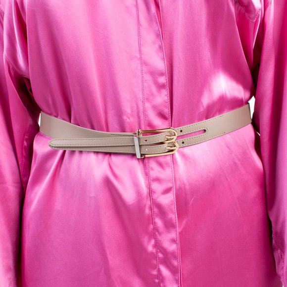 BALENCIAGA BEIGE CLASSIC BELT | WOMENS SIZE 85CM - Picture 3 of 7